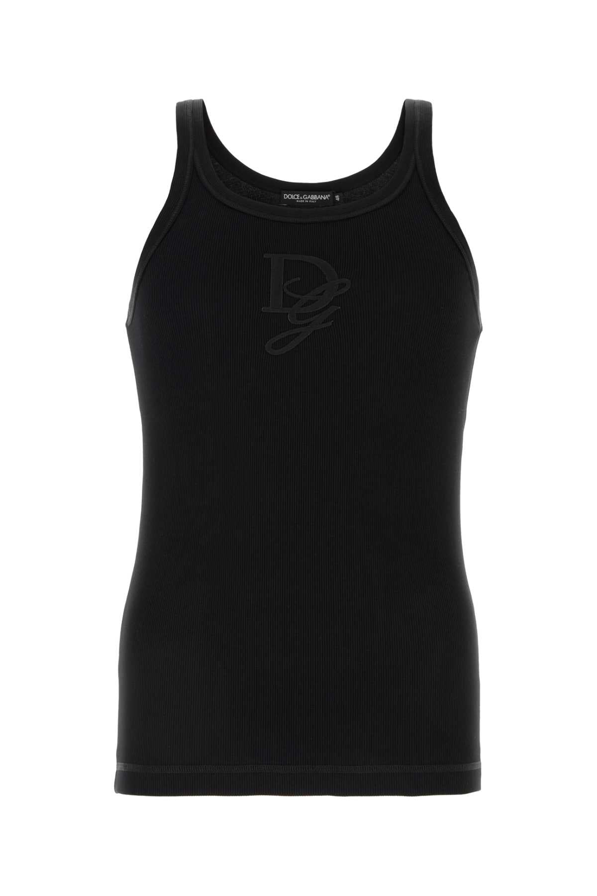 DOLCE & GABBANA Cotton Tank Top for Men - SS25 Collection