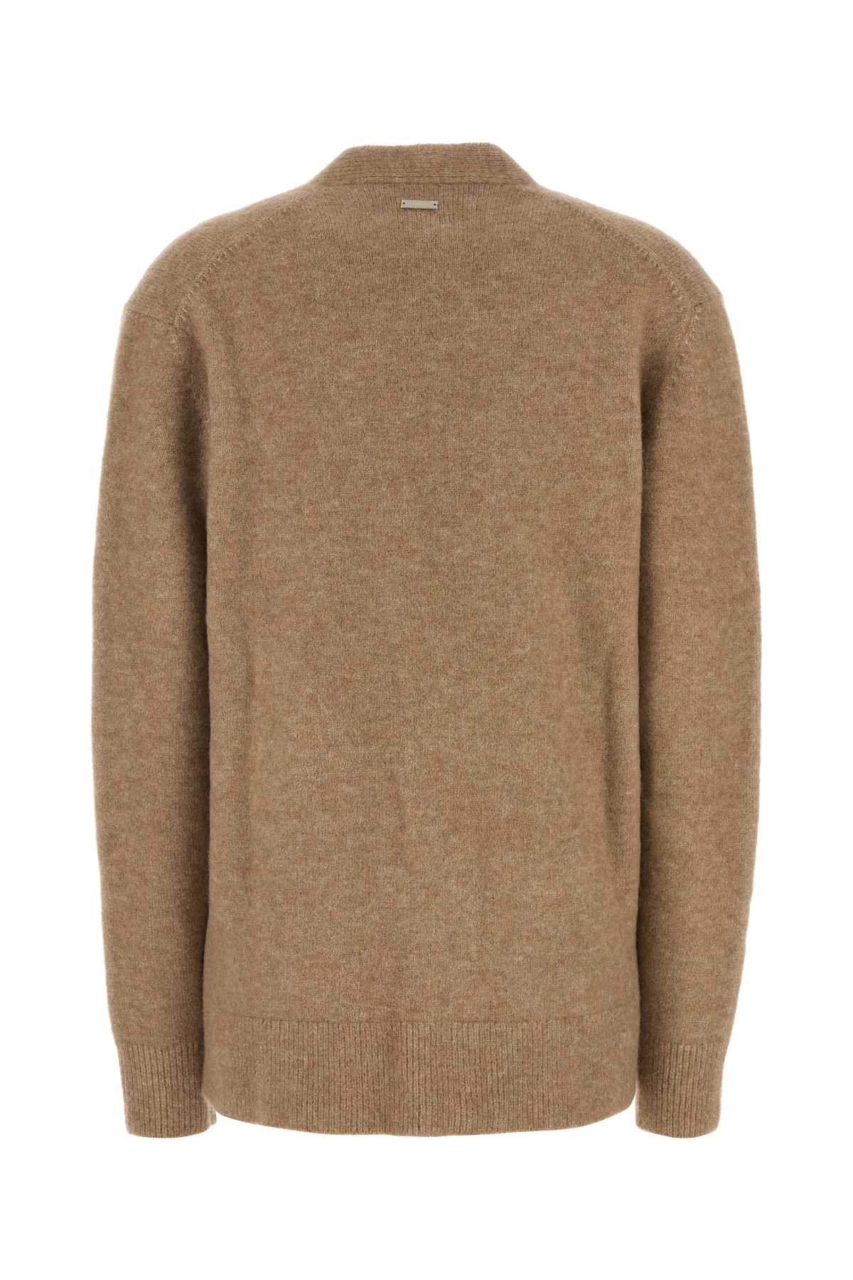 Ferragamo Oversize Stretch Alpaca Blend Cardigan