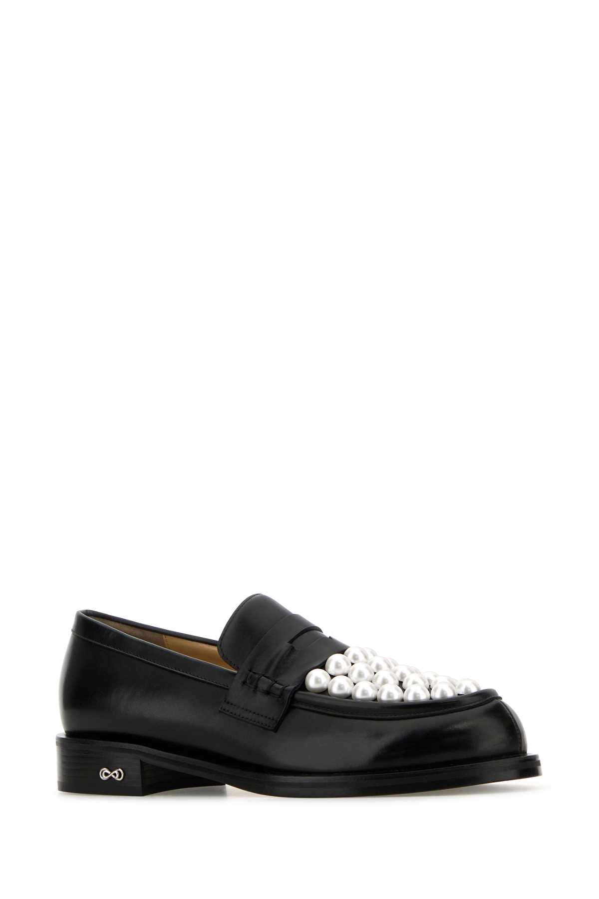 MACH&MACH Mini Leather Sirene Loafers for Women