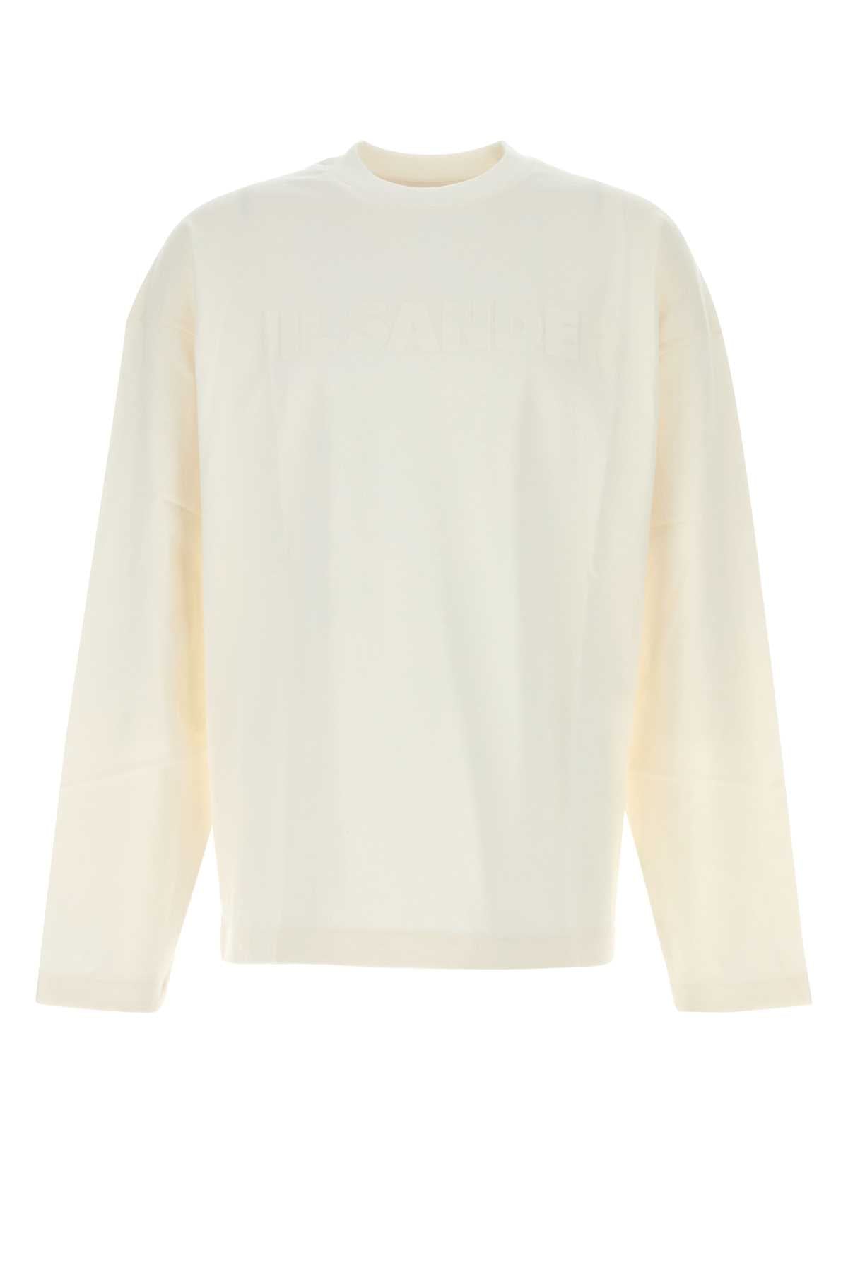 JIL SANDER Essential Classic Cotton T-Shirt - FW25 Collection