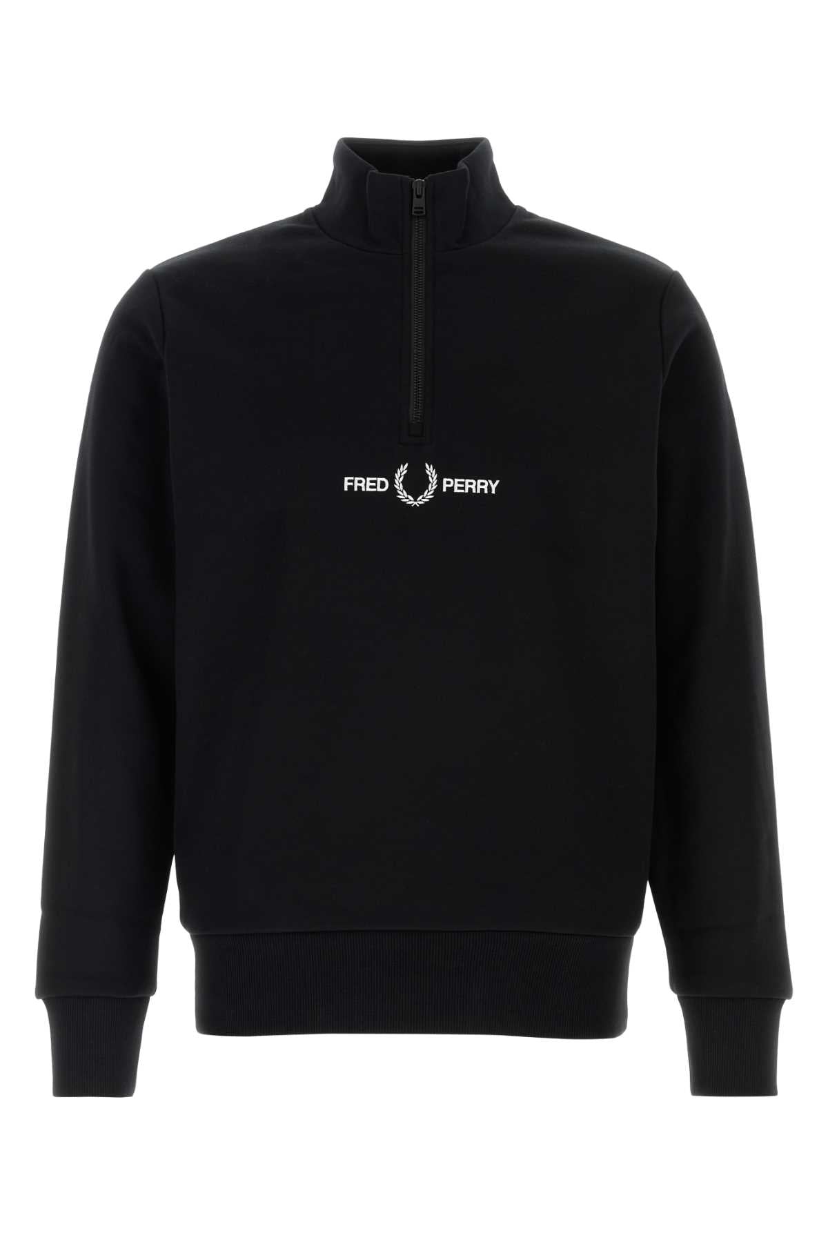 FRED PERRY Men's Classic Polyester Blend Sweatshirt