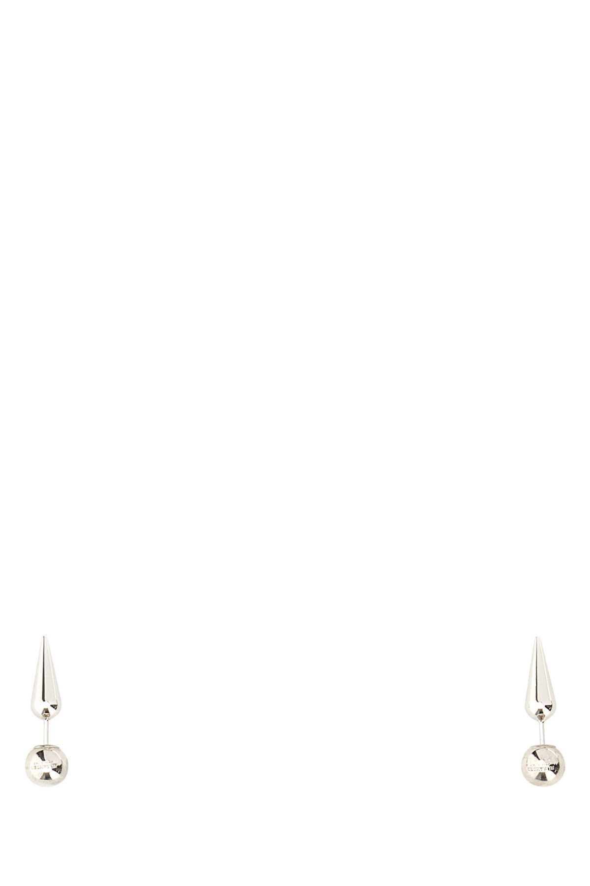 JIL SANDER Sophisticated Metal Mini Earrings