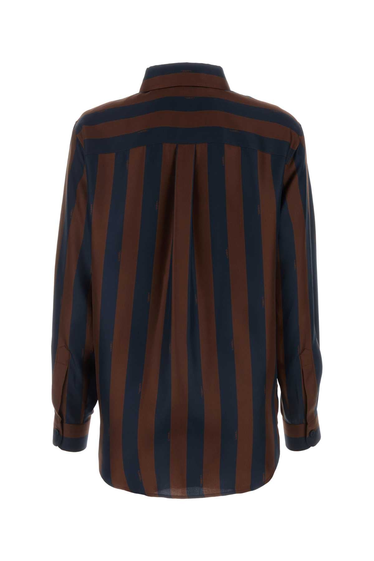 FENDI Mini Printed Silk Shirt for Women