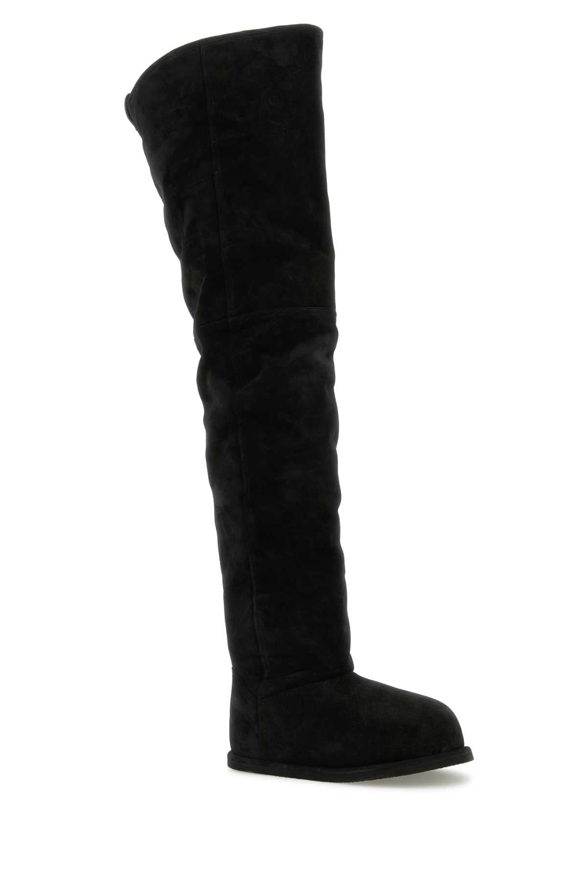 AMINA MUADDI Over-the-Knee Suede Boots