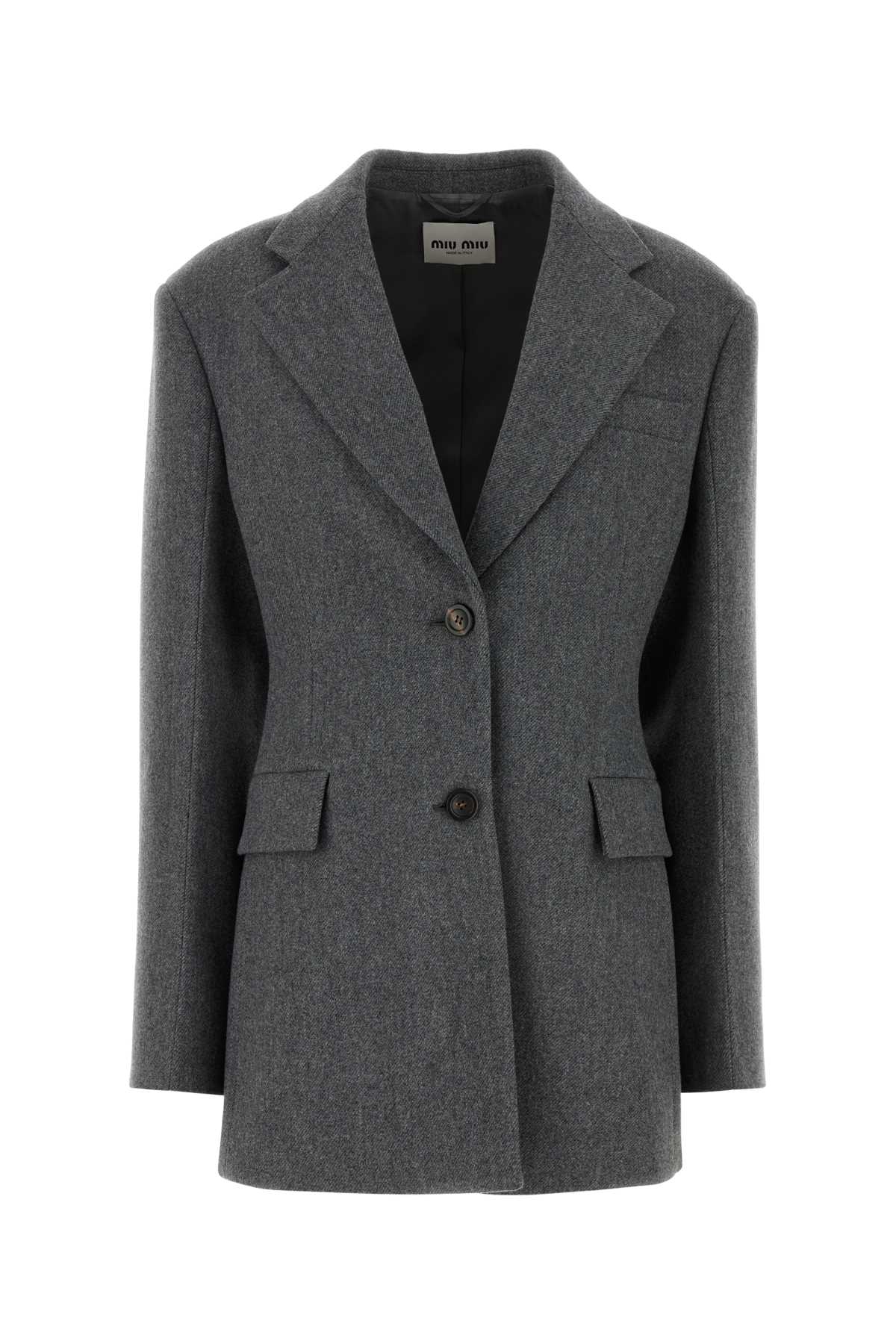 MIU MIU Chic Wool Blazer for Women - Perfect for Fall/Winter 2024 Season