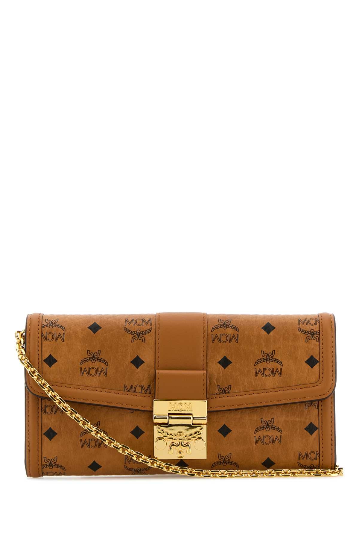 MCM Printed Canvas Wallet - 19 cm x 9 cm x 3 cm