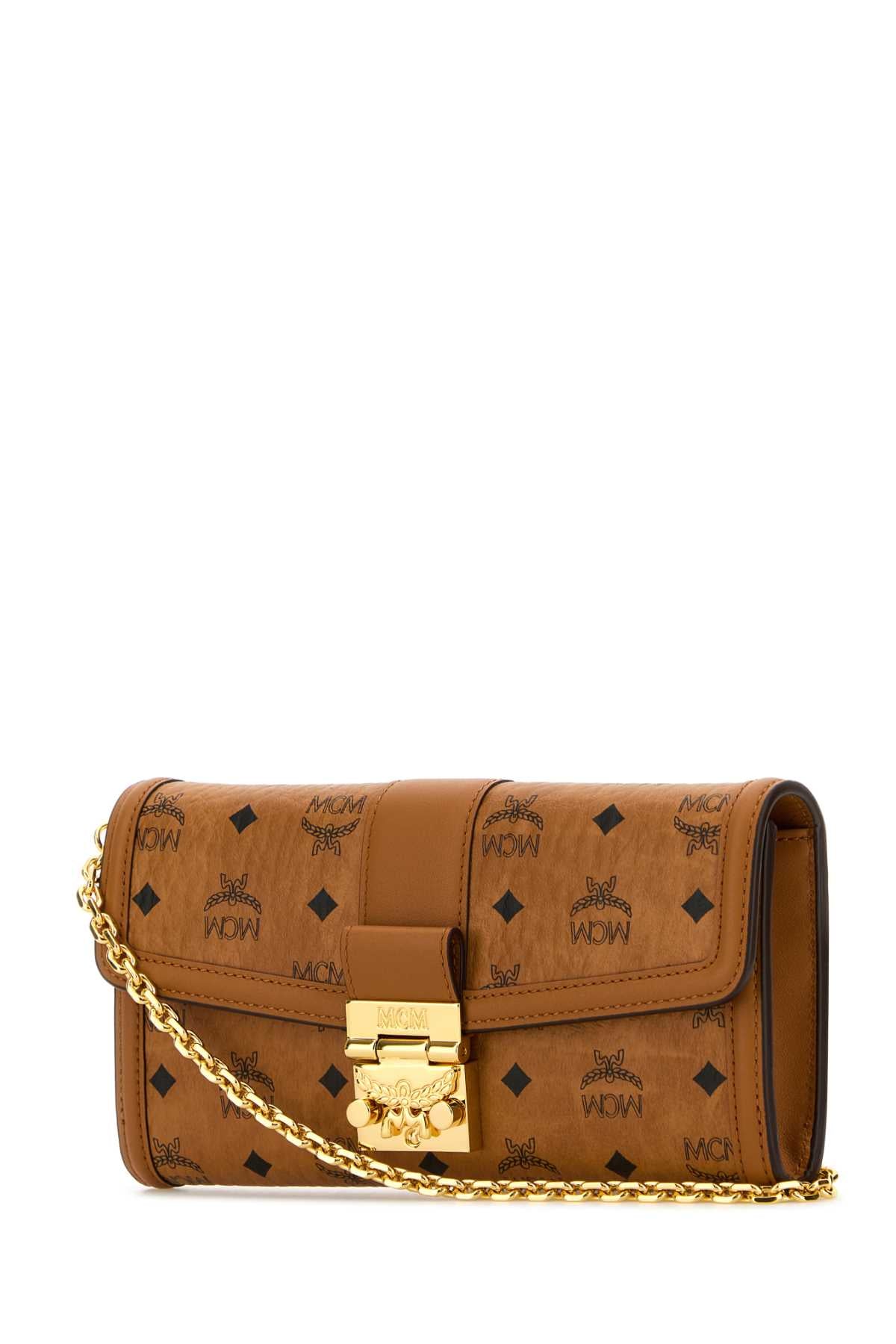 MCM Printed Canvas Wallet - 19 cm x 9 cm x 3 cm