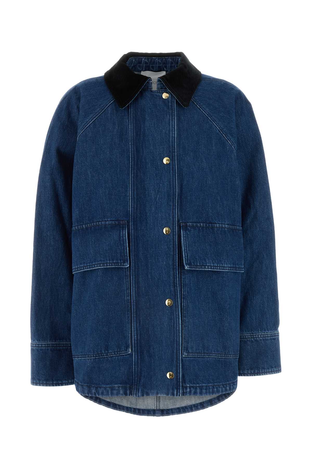 PATOU Stylish Denim Parka Jacket for Women