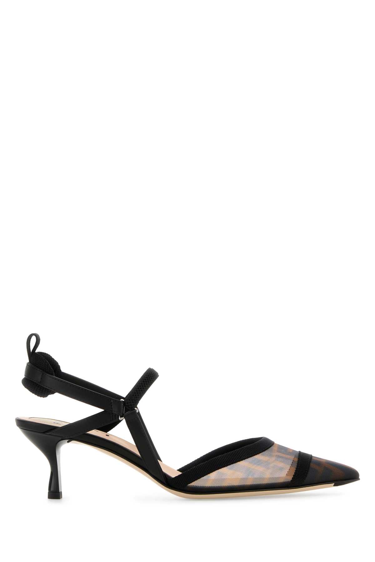 FENDI Printed Mesh Lite Pumps - 5.5 cm Heel Height