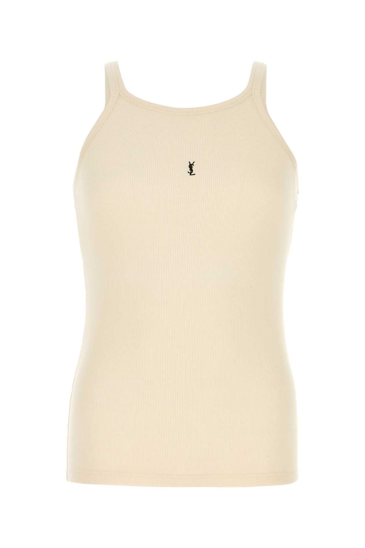 SAINT LAURENT Classic Cotton Tank Top for Men