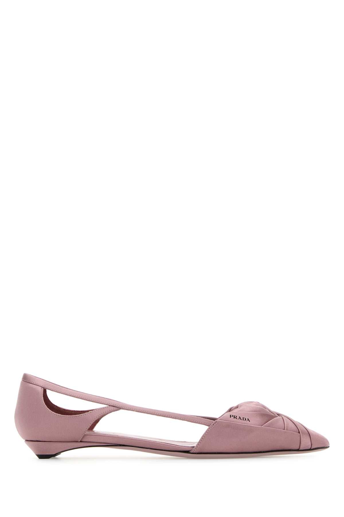 PRADA Elegant Satin Ballerinas for Women - Size 5