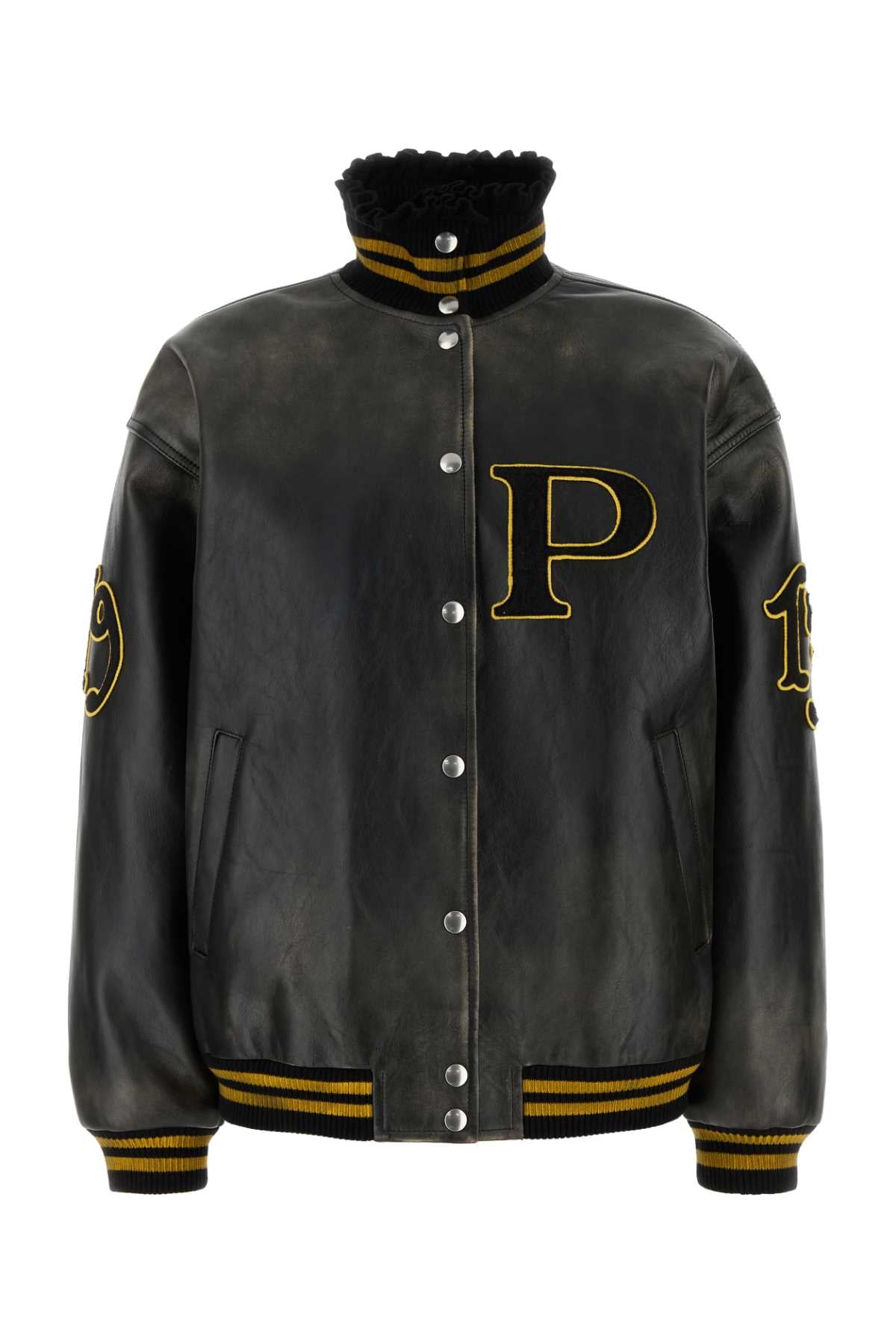 PRADA Chic Leather Jacket for Women