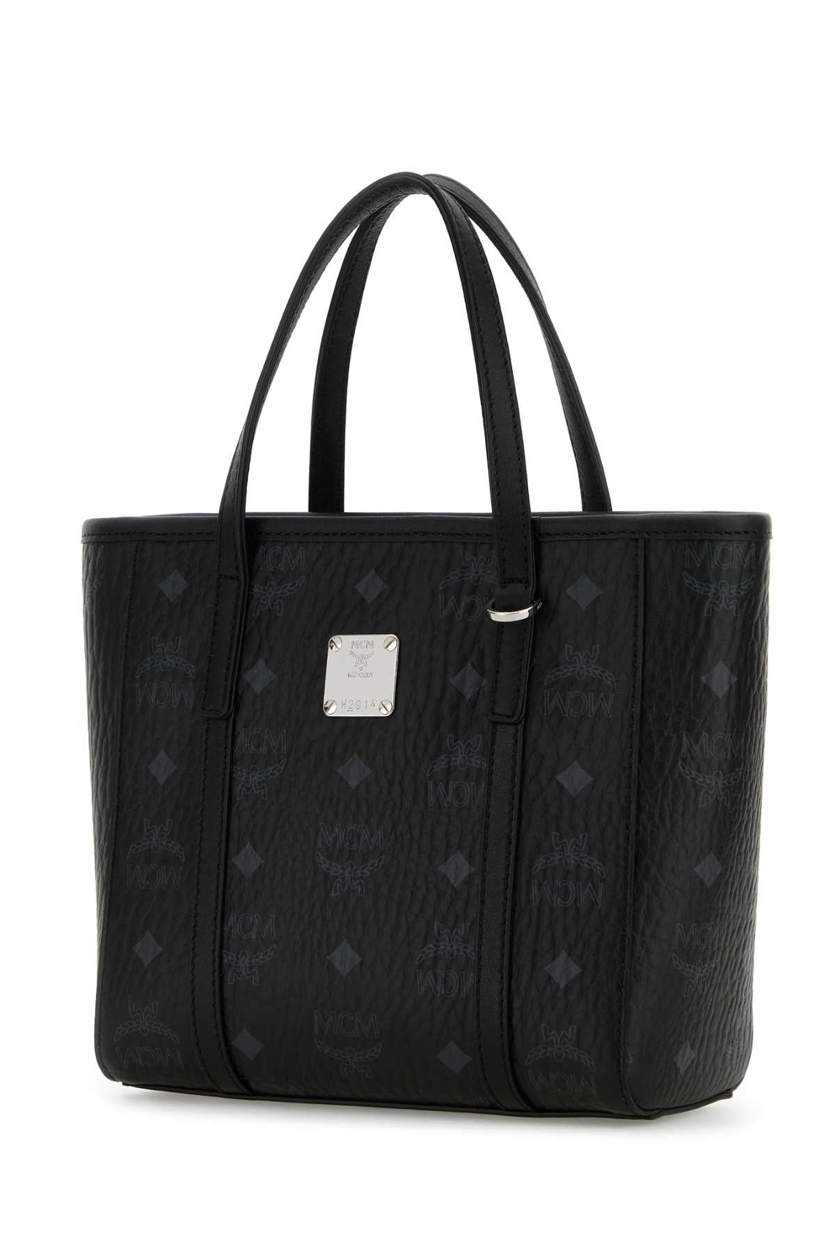 MCM Mini Printed Canvas Handbag