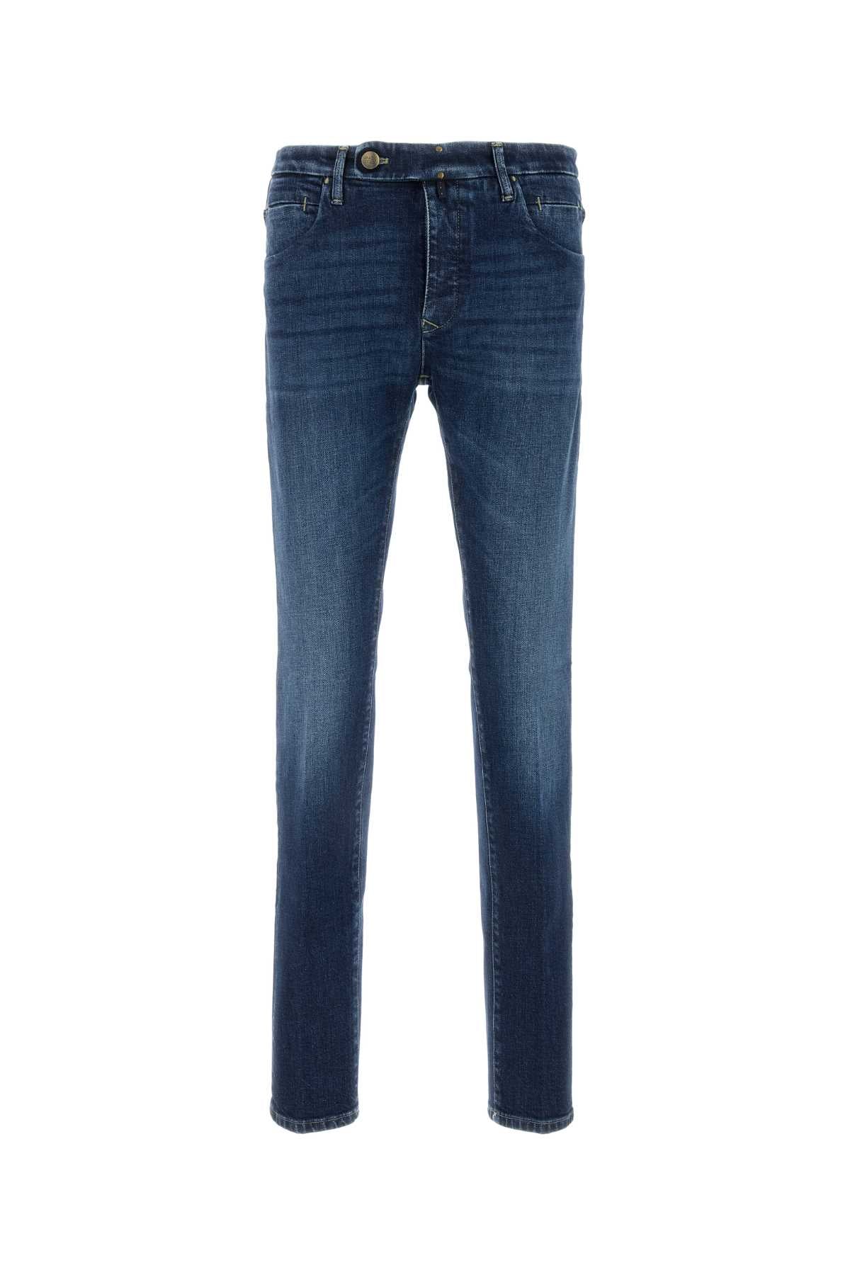 INCOTEX Slim Fit Stretch Denim Jeans for Men