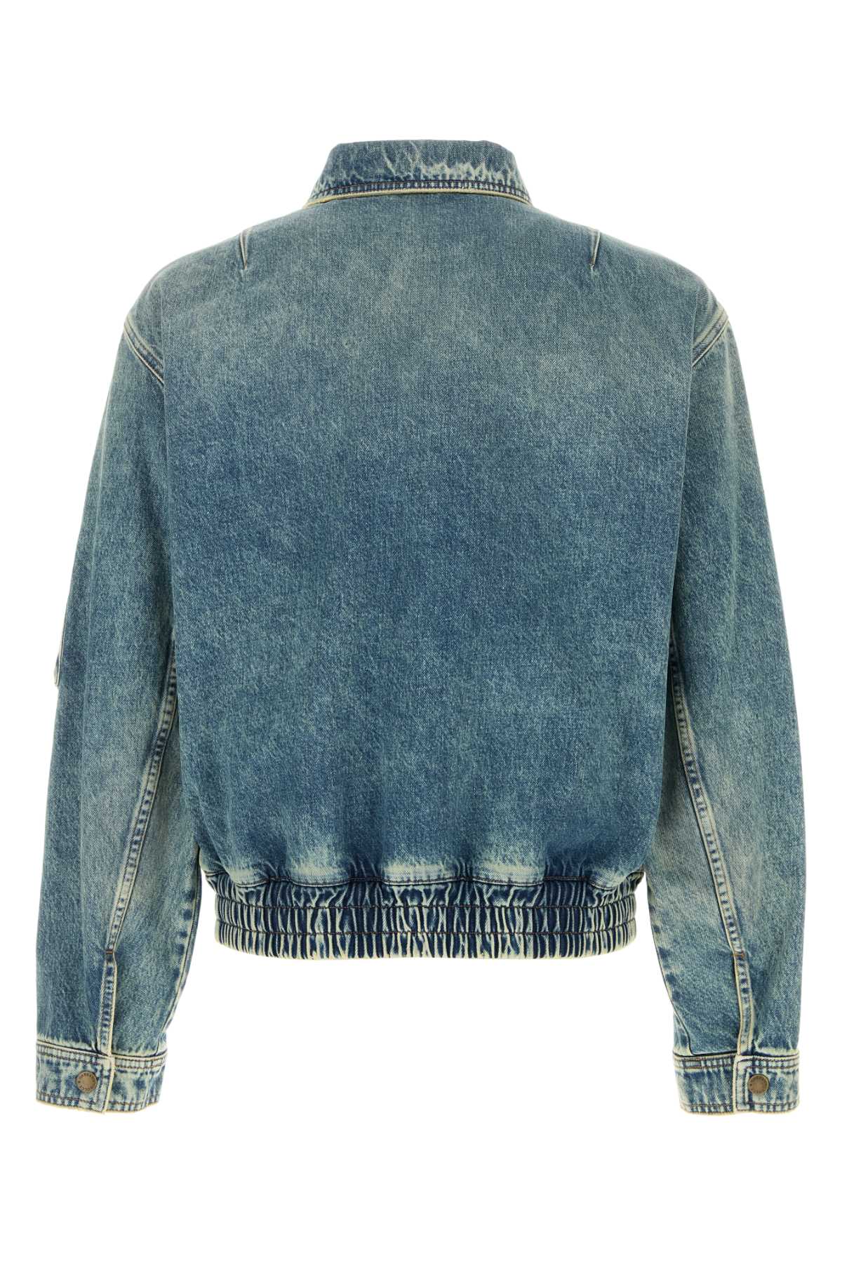 DOLCE & GABBANA Stylish Denim Bomber Jacket for Men