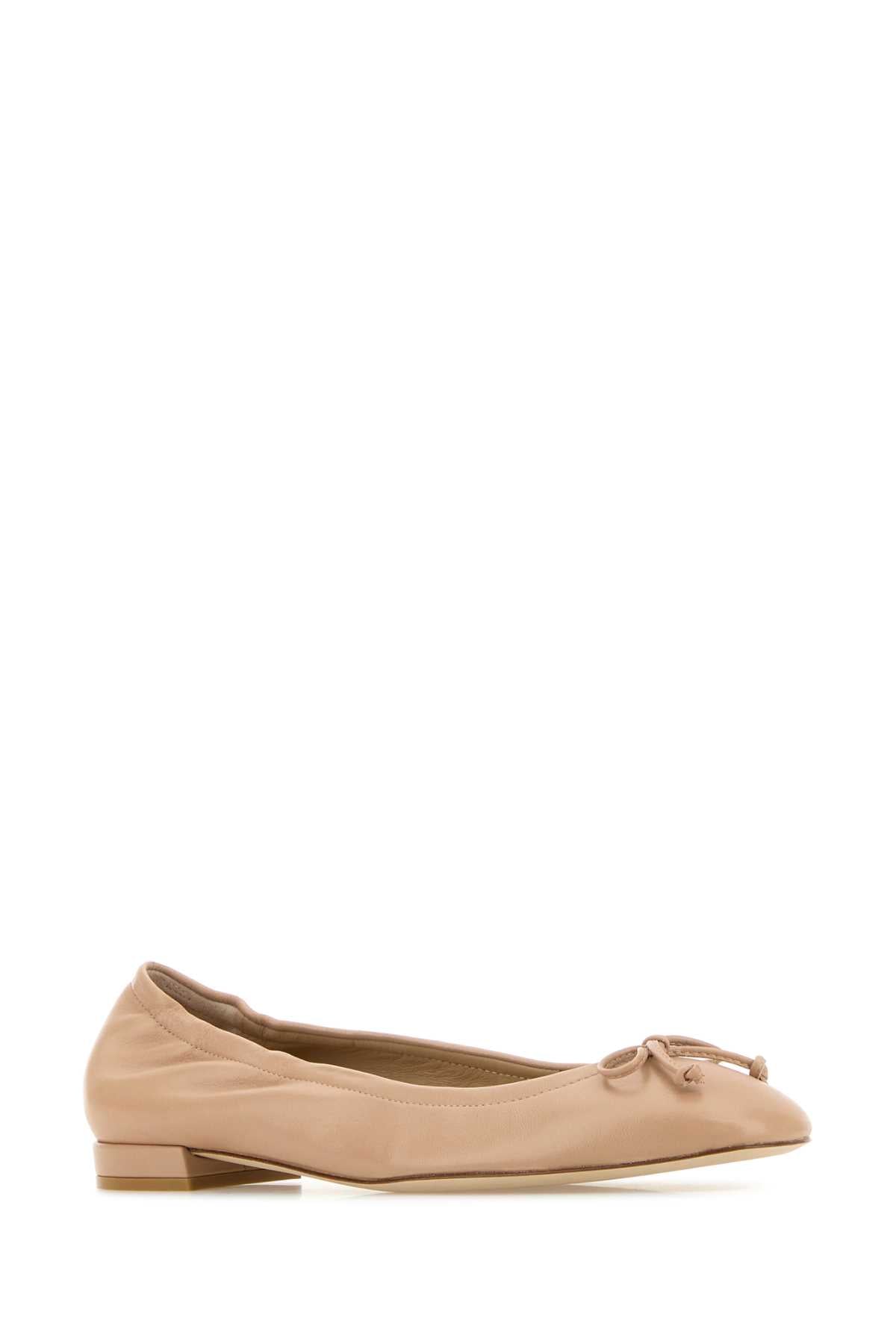 STUART WEITZMAN Elegant Leather Ballerina Flats