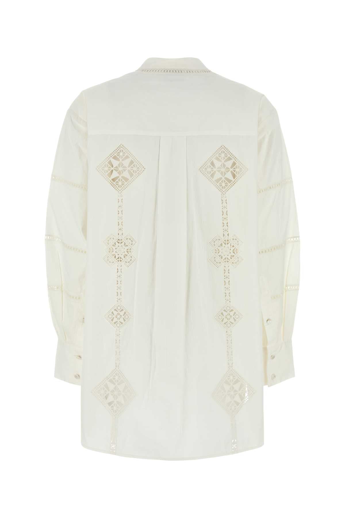 ISABEL MARANT Feminine Poplin Soeline Shirt