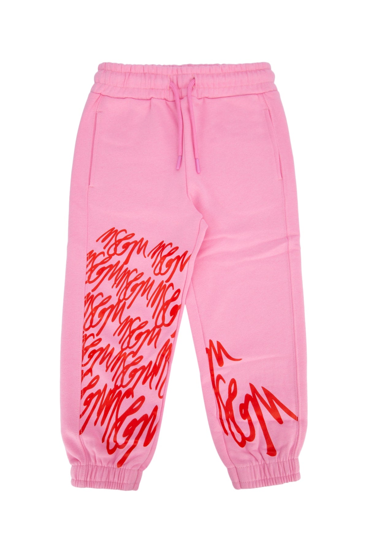 MSGM KIDS Unisex Mini Fleece Pants for Kids