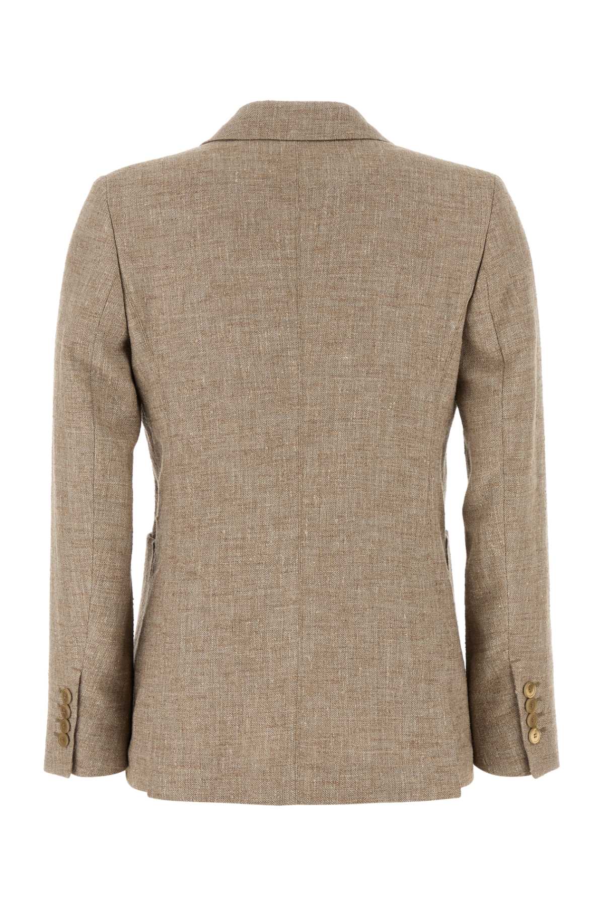 MAX MARA Linen Blend Targa Blazer