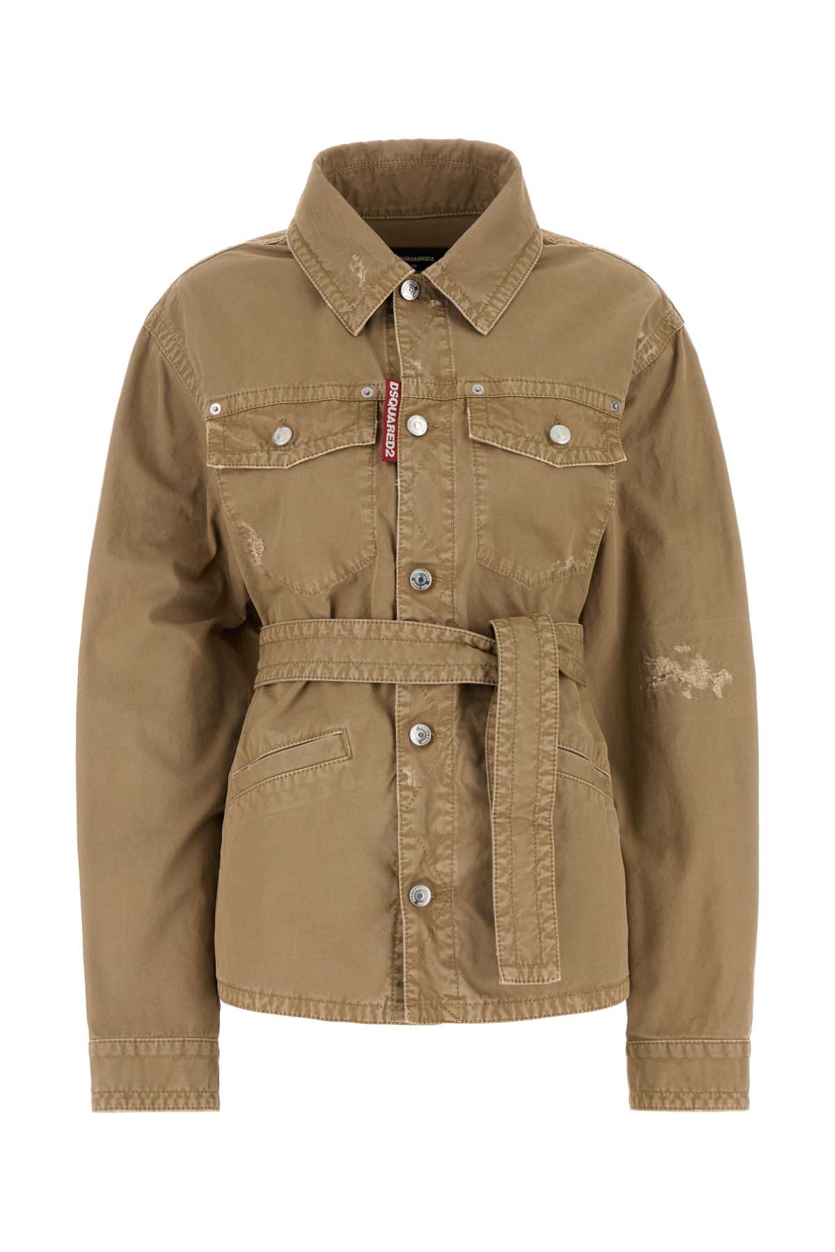DSQUARED Chic Cotton Jacket for Women