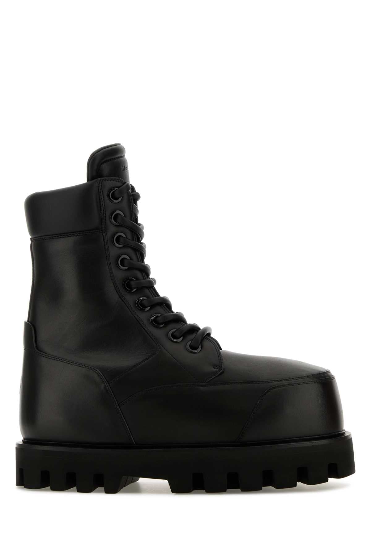 ALEXANDER MCQUEEN Stylish Leather Ankle Boots for Men