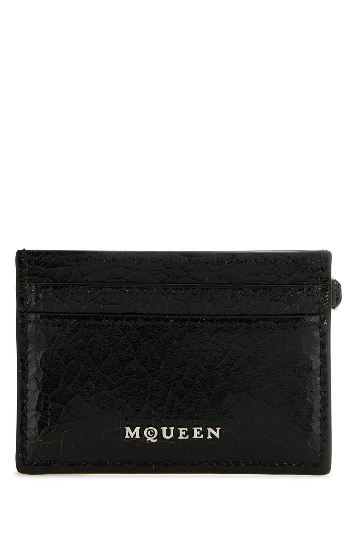 ALEXANDER MCQUEEN Mini Leather Card Holder