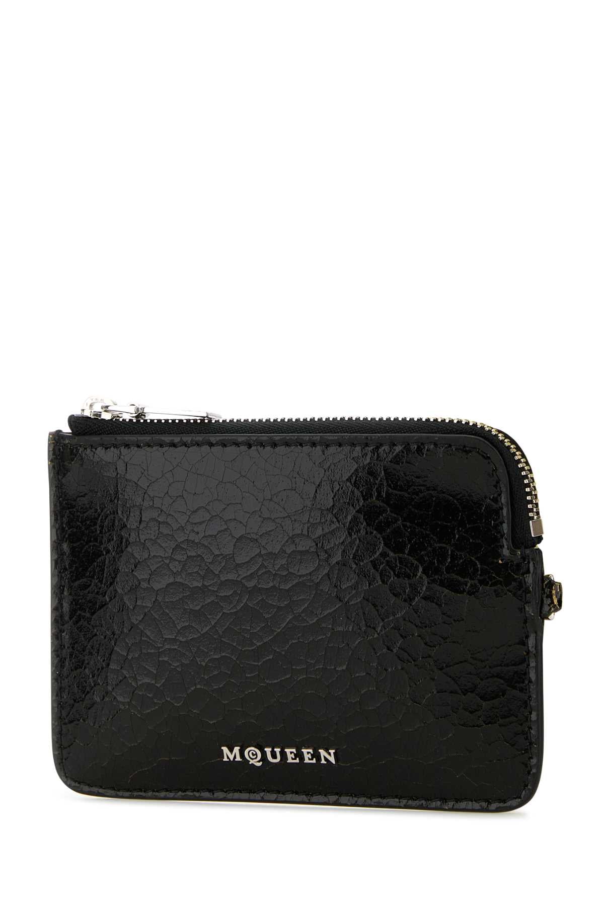 ALEXANDER MCQUEEN Leather Card Holder - Mini 13cm x 9cm