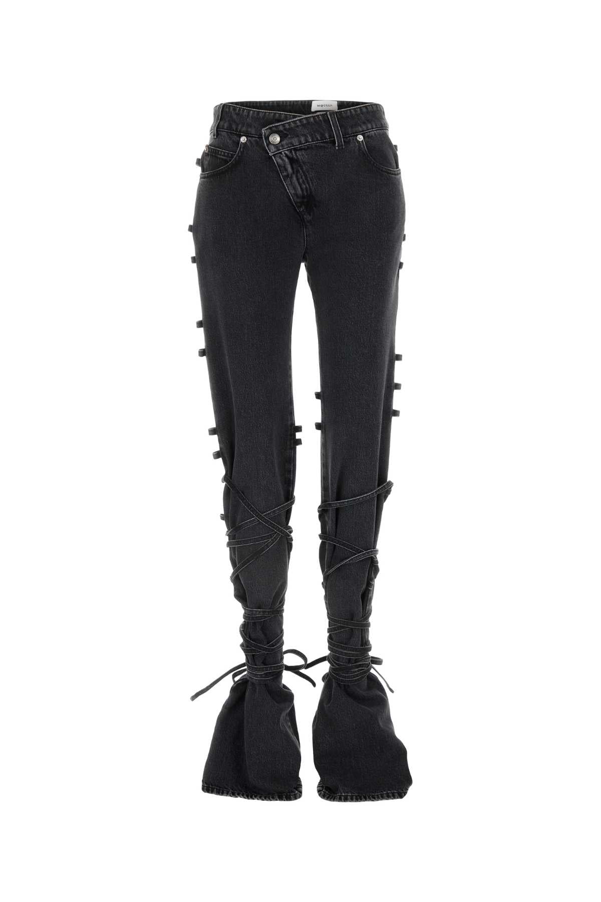 ALEXANDER MCQUEEN High-Waisted Denim Jeans for Women