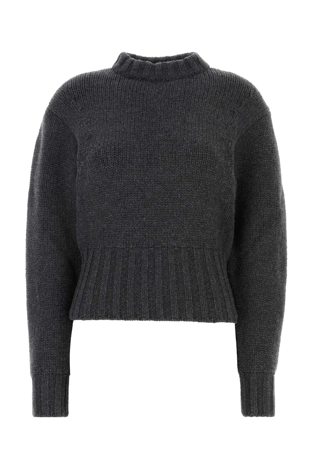 ALEXANDER MCQUEEN Stretch Wool Blend Sweater for Women