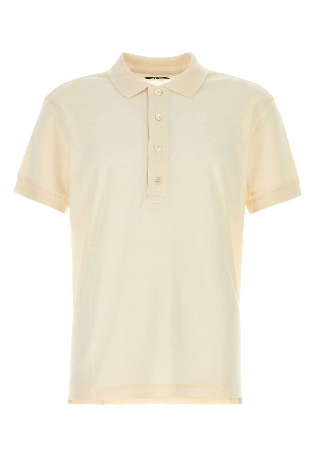 TOM FORD Cotton Blend Polo Shirt - Size S