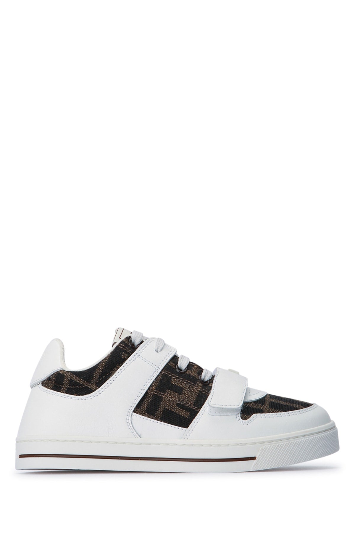 FENDI KIDS Kids' Mini Sneaker with Jacquard Design