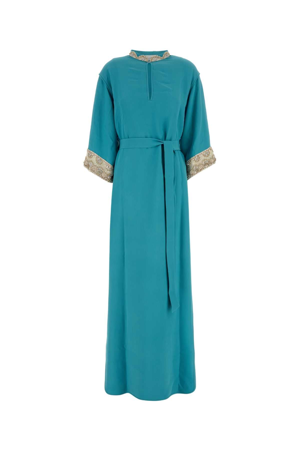 VALENTINO GARAVANI Chic Crepe Long Dress for Women