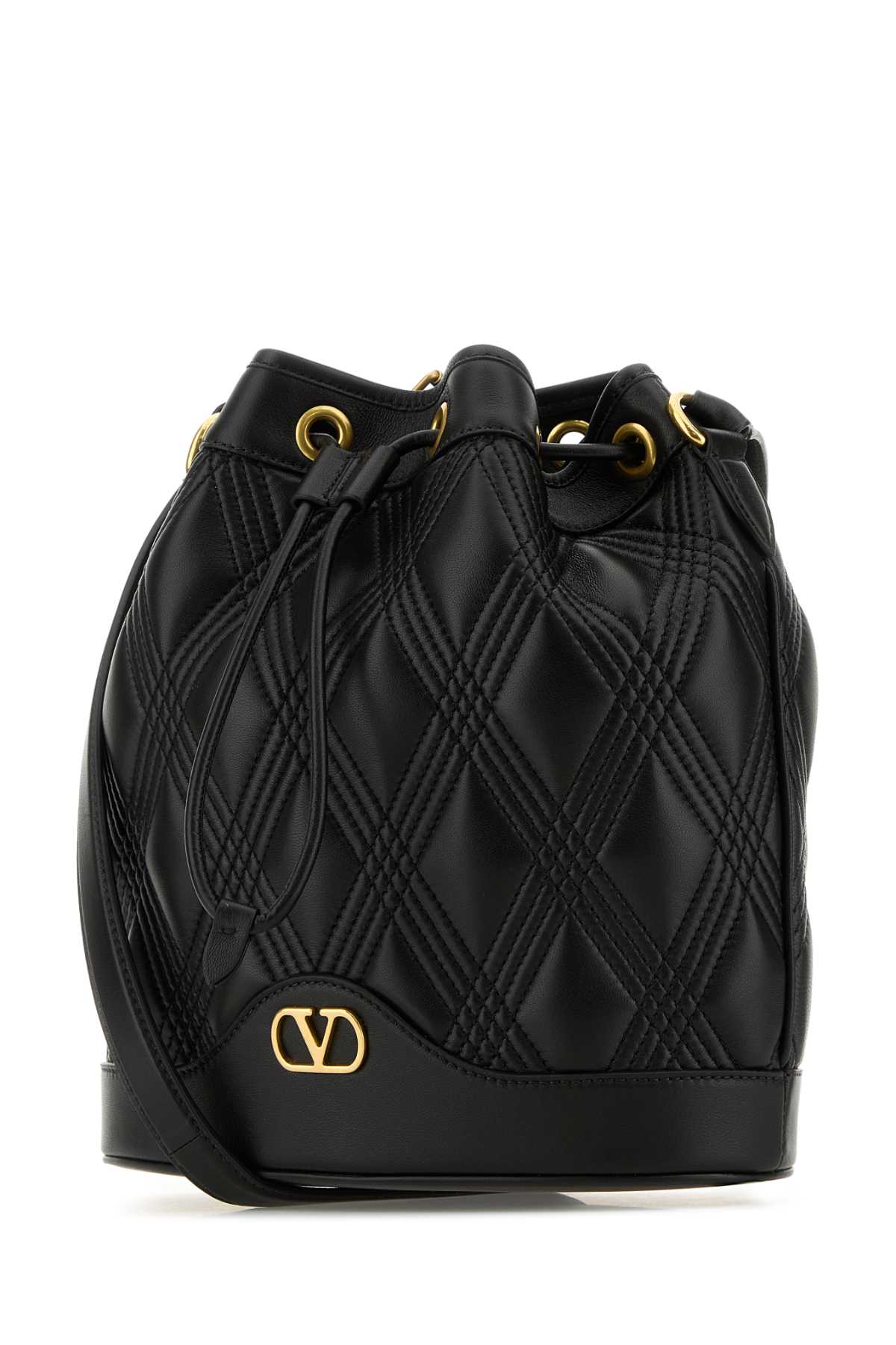 VALENTINO GARAVANI Quilted Mini Bucket Handbag
