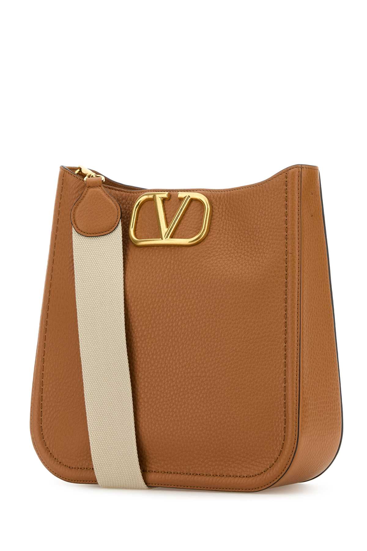 VALENTINO GARAVANI Elegant Leather Alltime Shoulder Handbag - 30cm x 27cm x 10cm