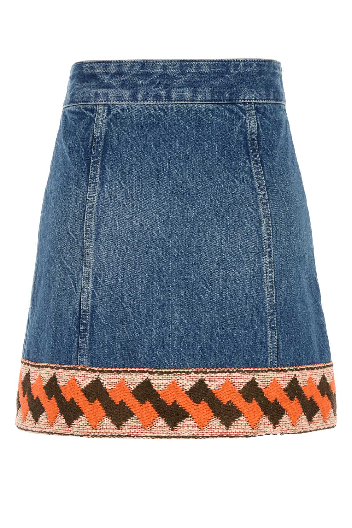 VALENTINO GARAVANI Women's Denim Mini Skirt
