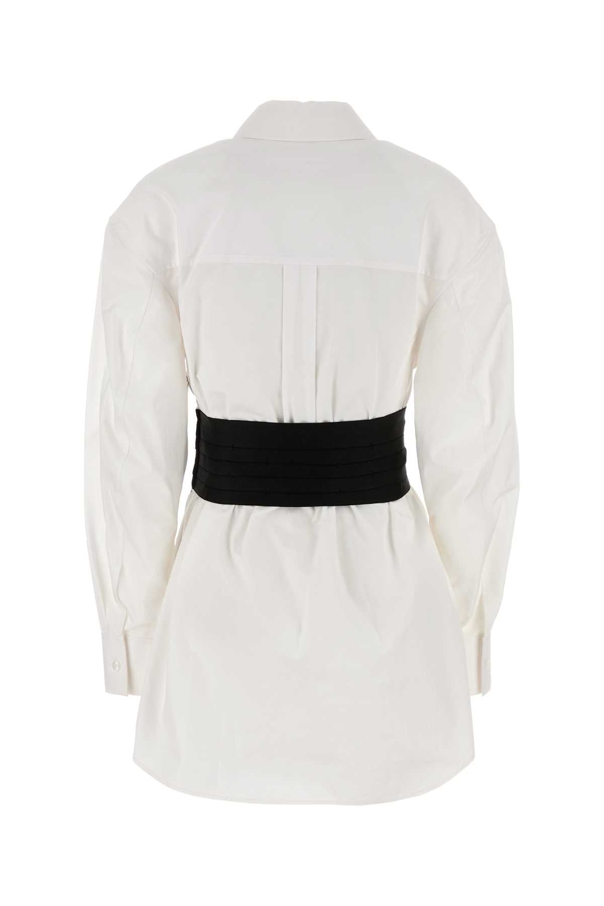 ALEXANDER WANG Chic Poplin Shirt Dress
