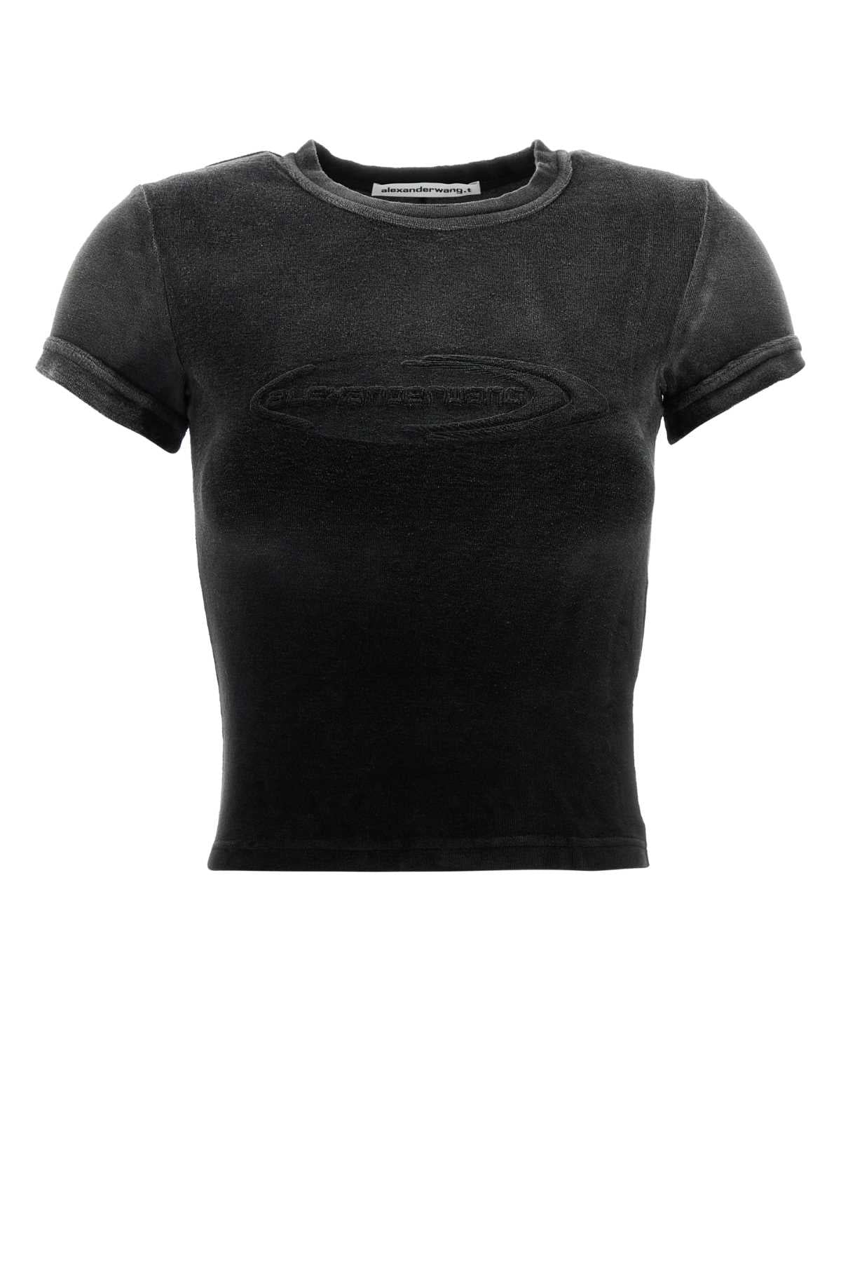 T BY ALEXANDER WANG Stretch Terry Fabric T-Shirt