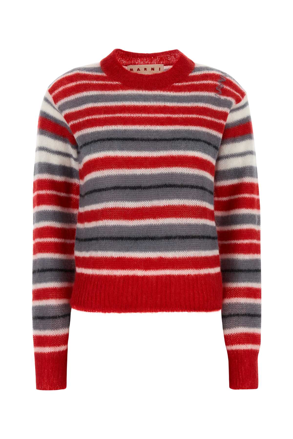 MARNI Embroidered Mohair Blend Sweater for Women