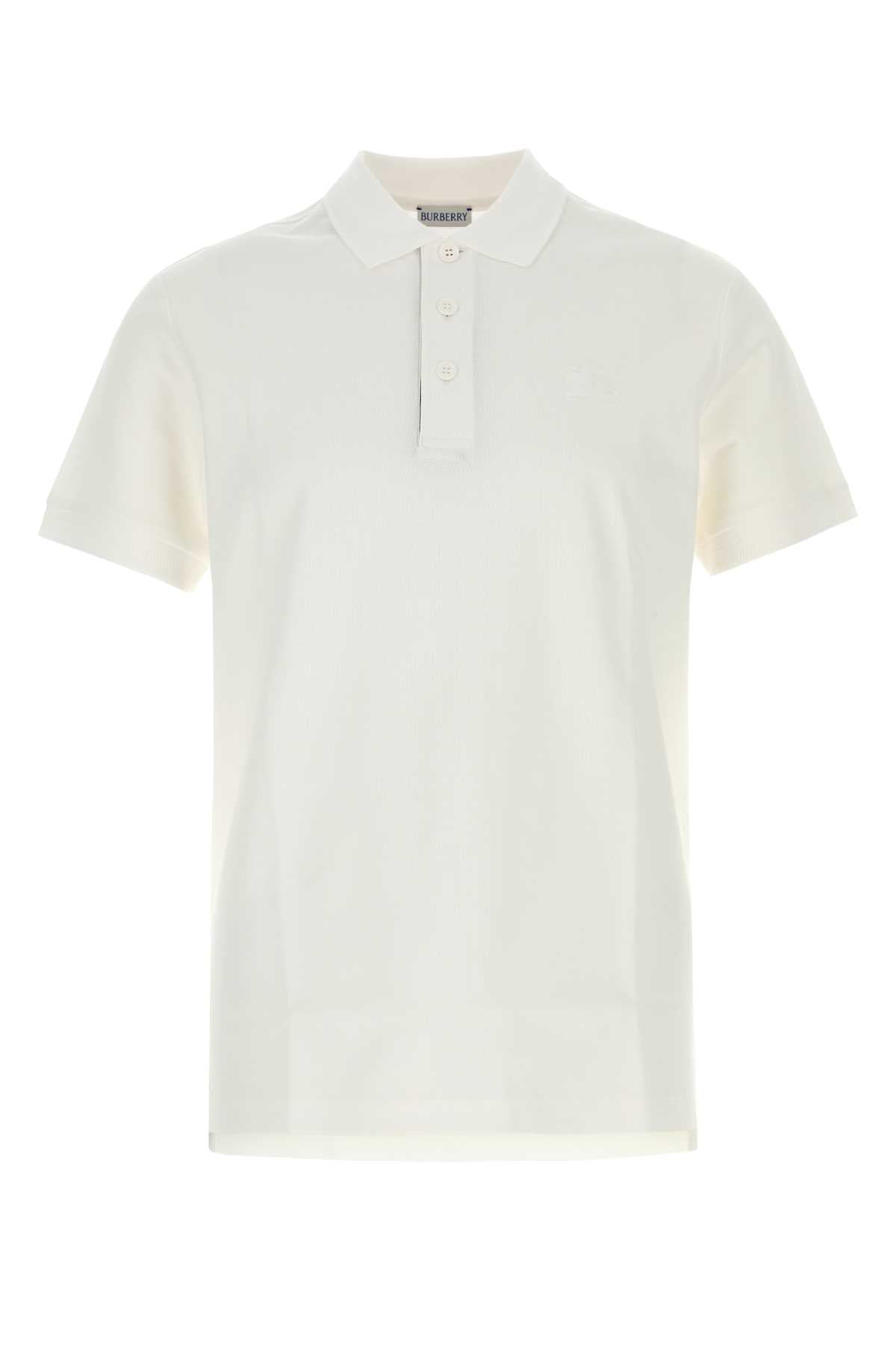 BURBERRY Classic Piquet Polo Shirt for Men
