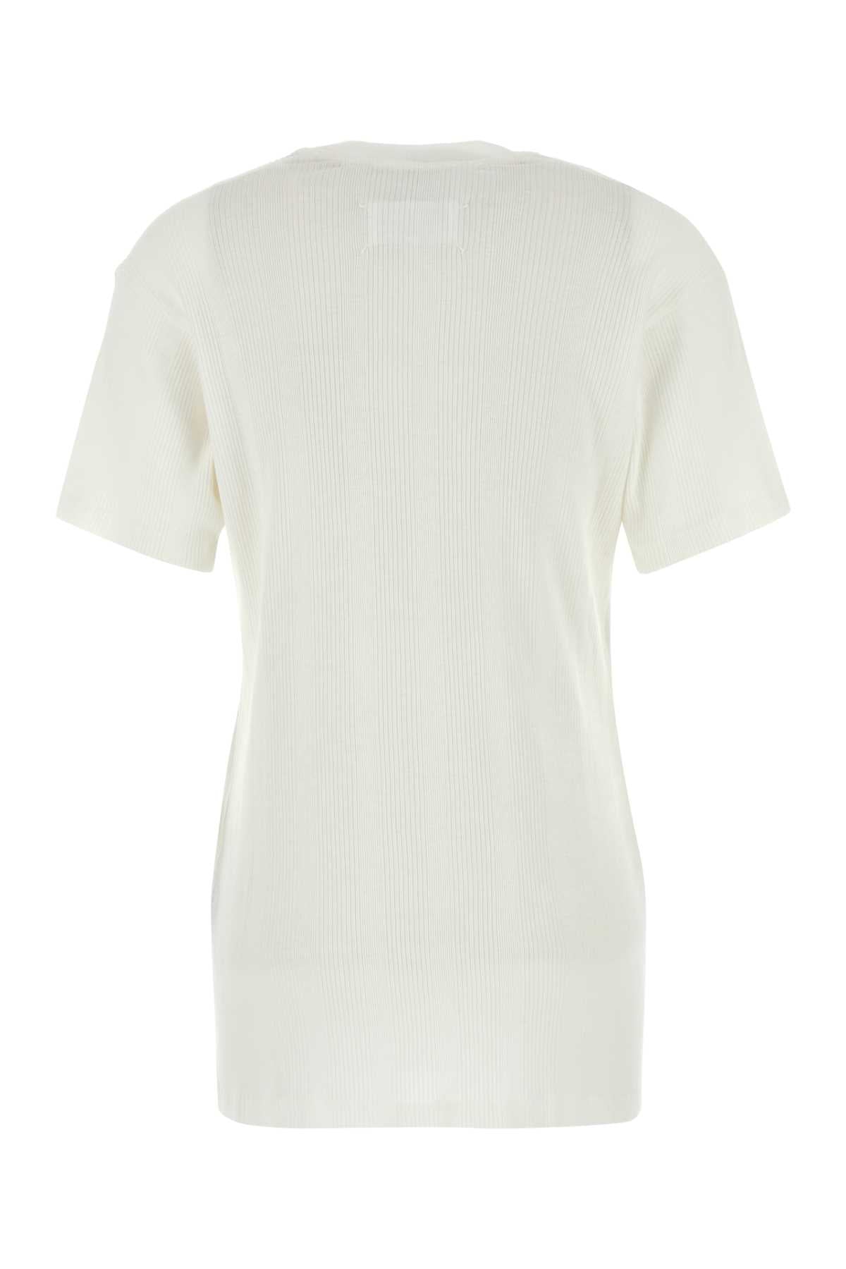 MAISON MARGIELA Cotton Blend T-Shirt for Women - SS25 Collection