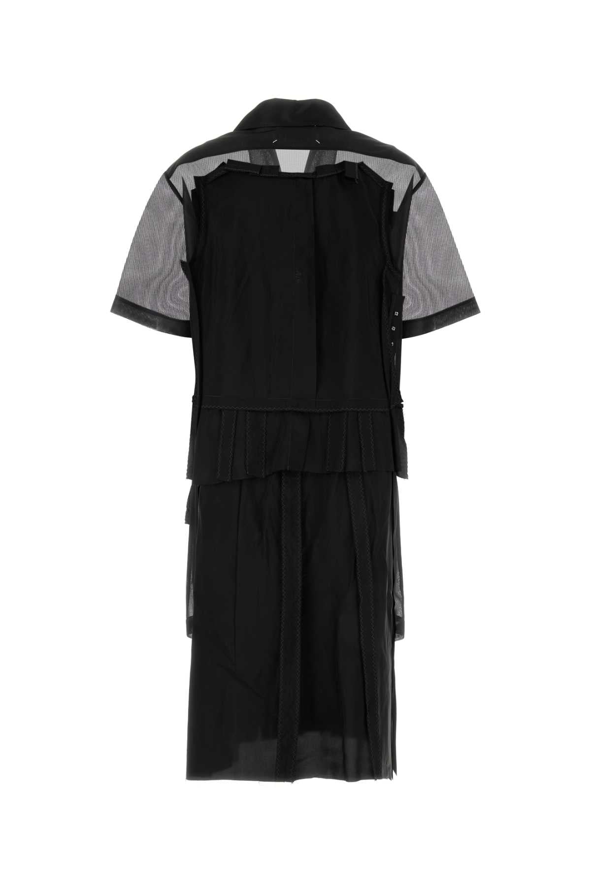 MAISON MARGIELA Mesh Shirt Dress for Women - Spring/Summer 2025