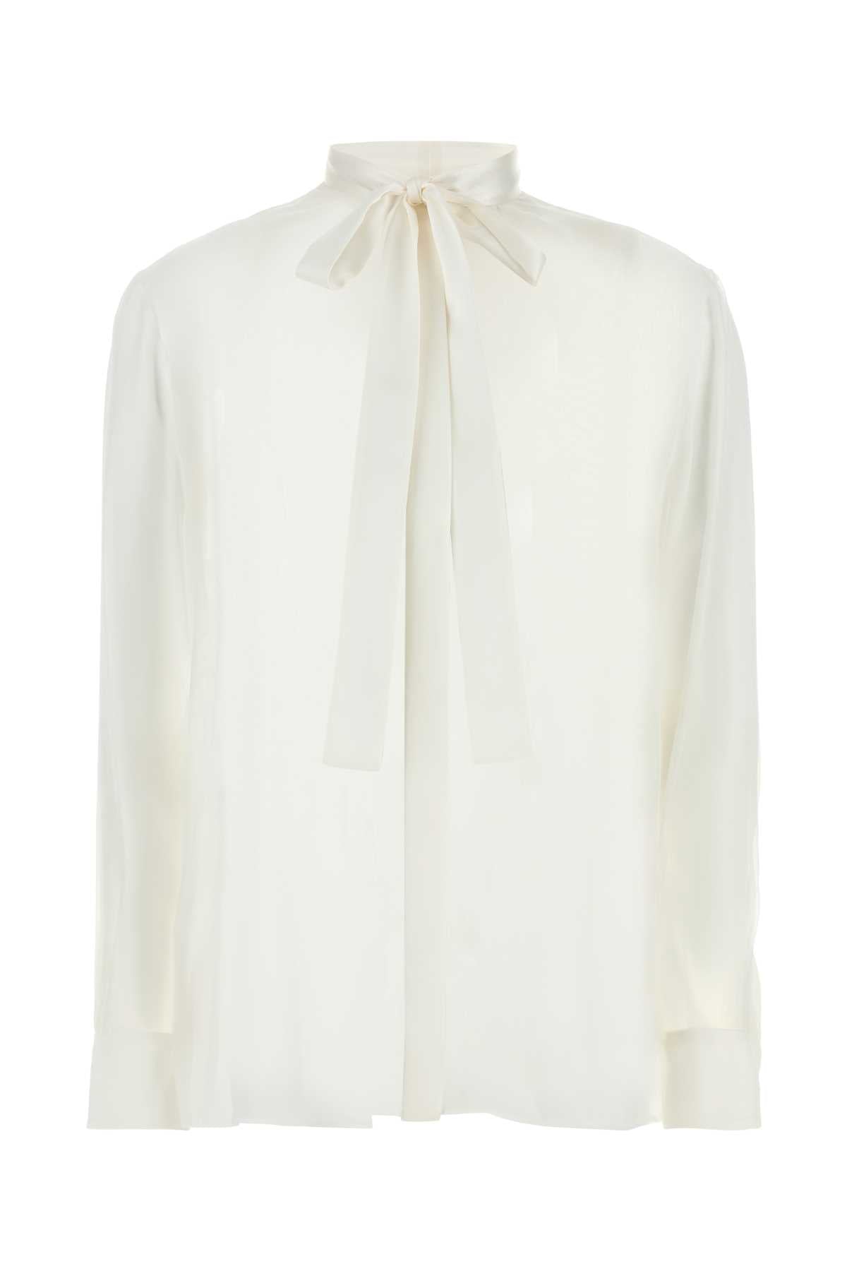 DOLCE & GABBANA Elegant Silk Shirt for Women