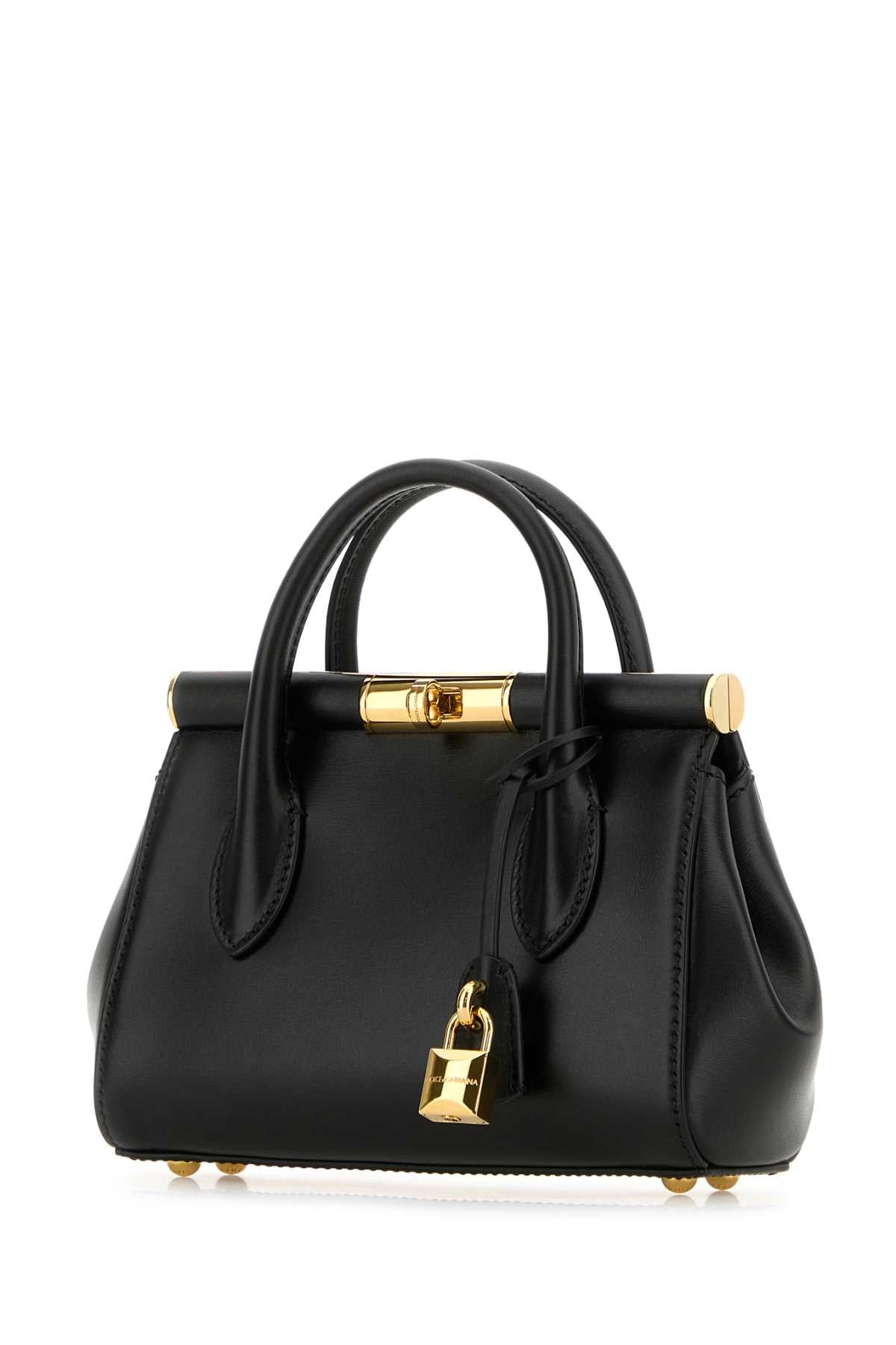 DOLCE & GABBANA Elegant Mini Leather Handbag