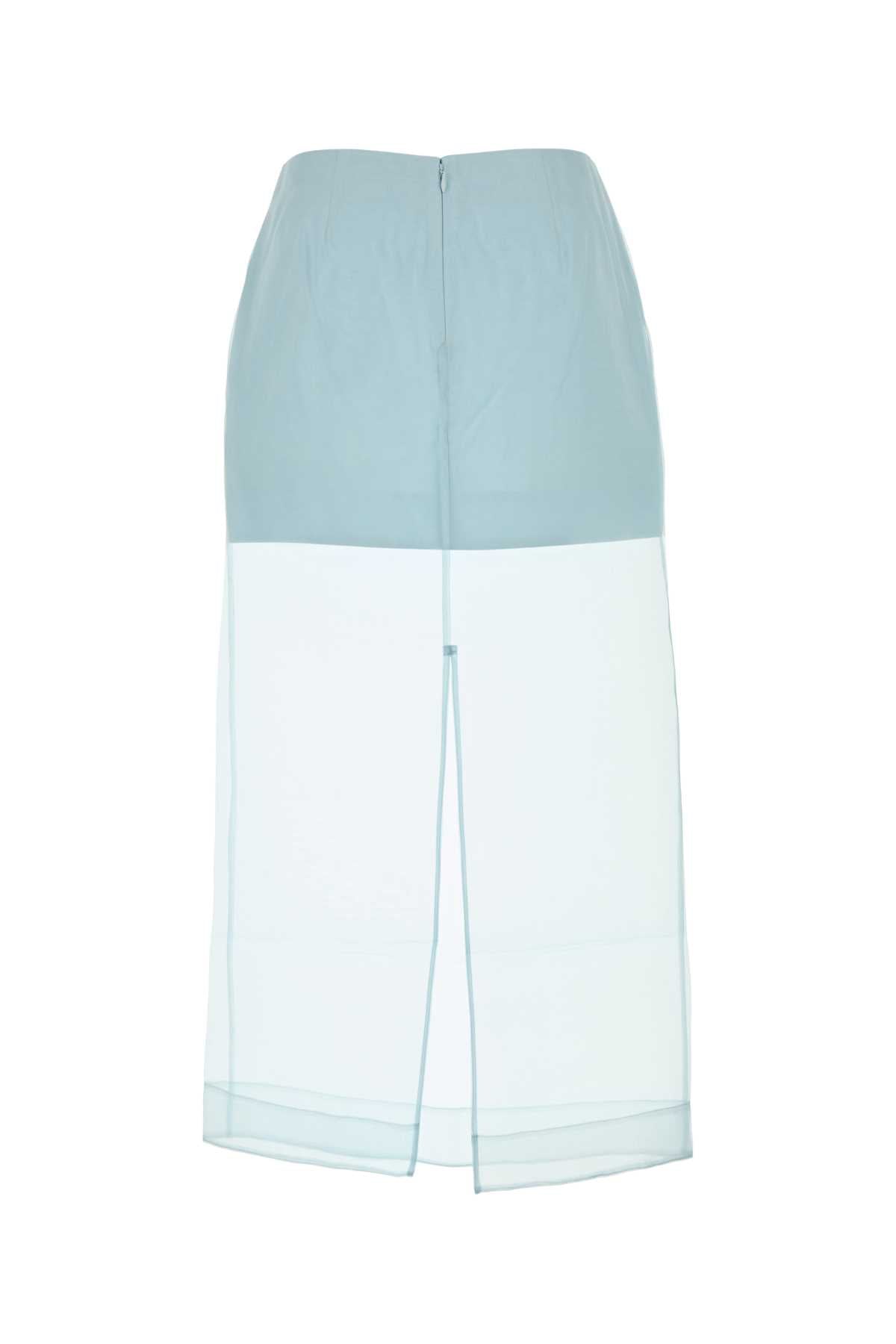 ZIMMERMANN Light Knit Crush Layered Mini Skirt