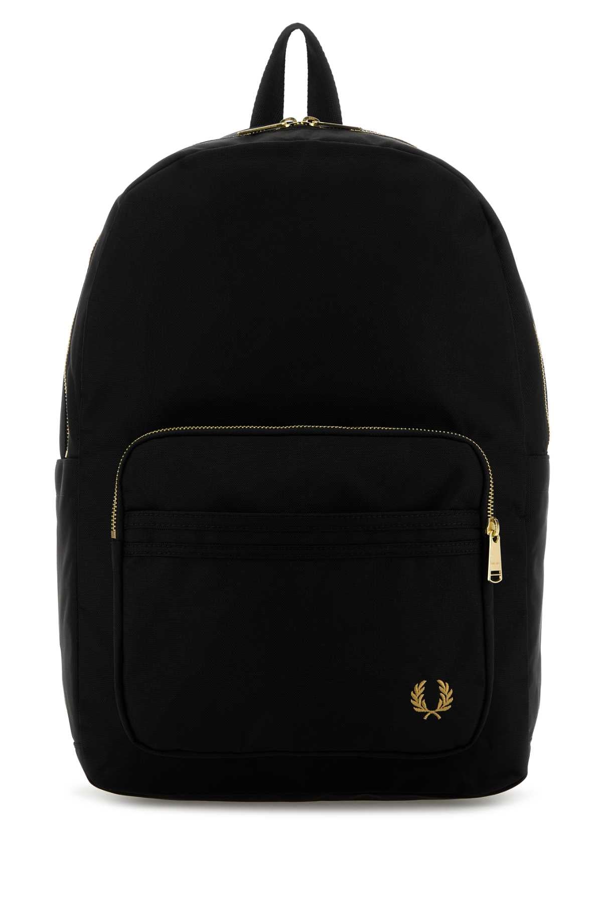 FRED PERRY Canvas Backpack - 40 cm Width