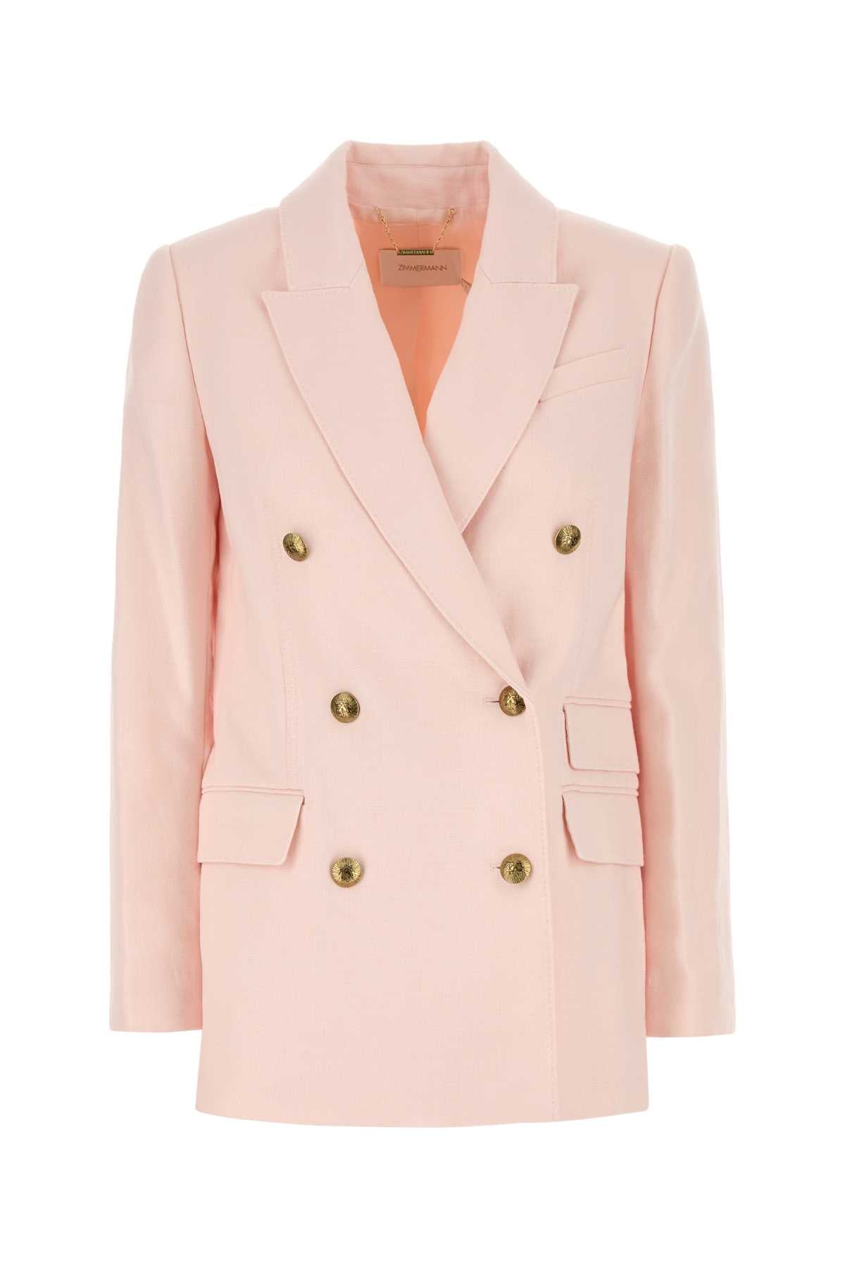 ZIMMERMANN Chic Linen Crush Blazer for Women