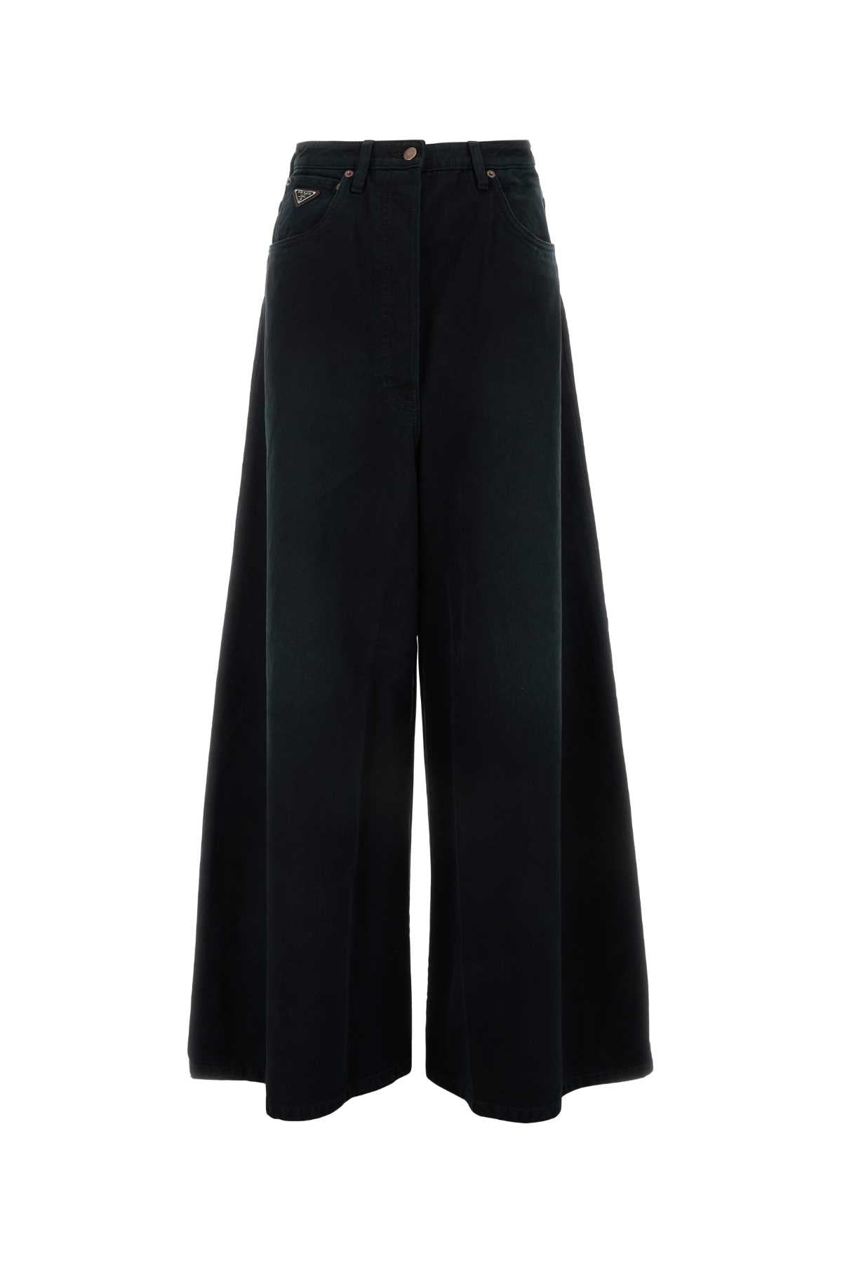 PRADA Wide-Leg Denim Jeans for Women - 25S Season