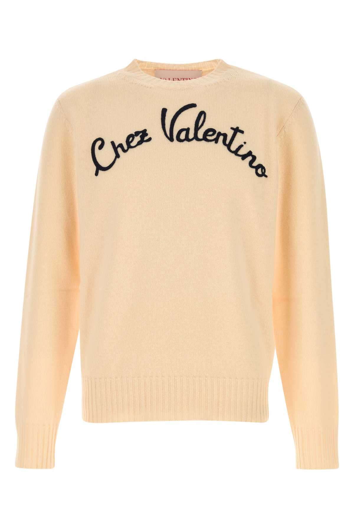 VALENTINO GARAVANI Classic Virgin Wool Sweater for Men