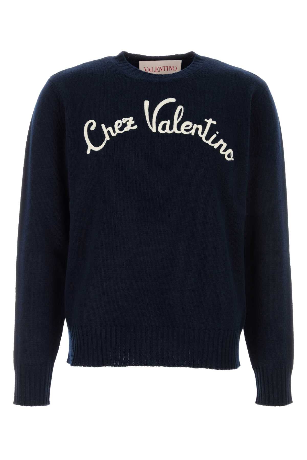 VALENTINO GARAVANI Classic Wool Sweater for Men
