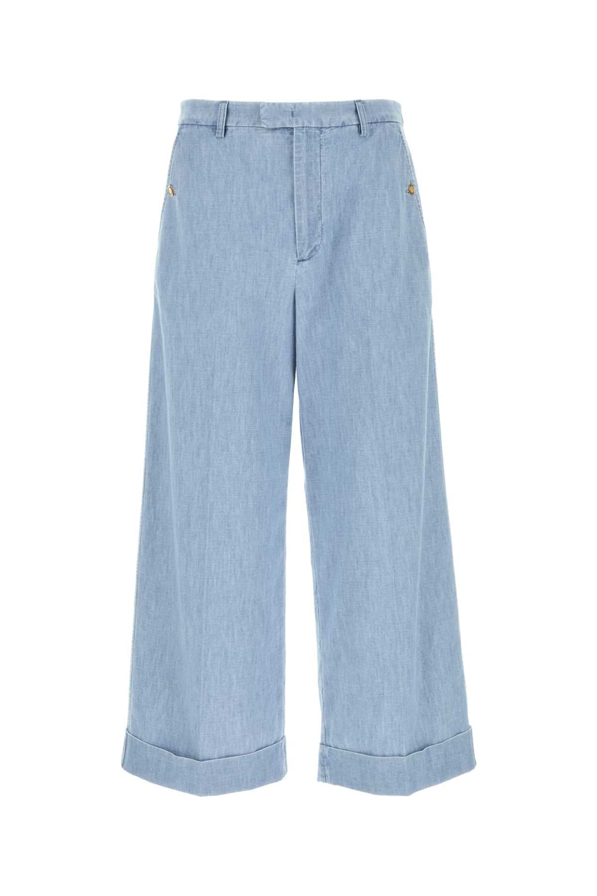 VALENTINO GARAVANI Wide-Leg Denim Jeans for Men